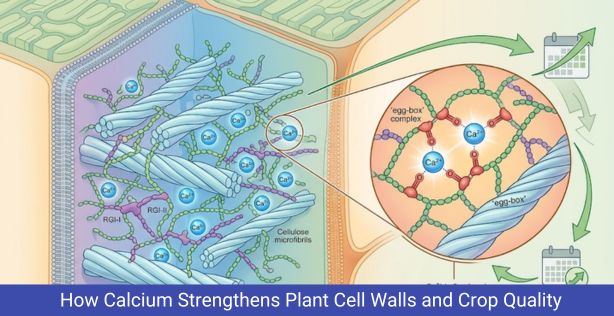 Calcium Strengthens Plant Cell Walls Crop Quality