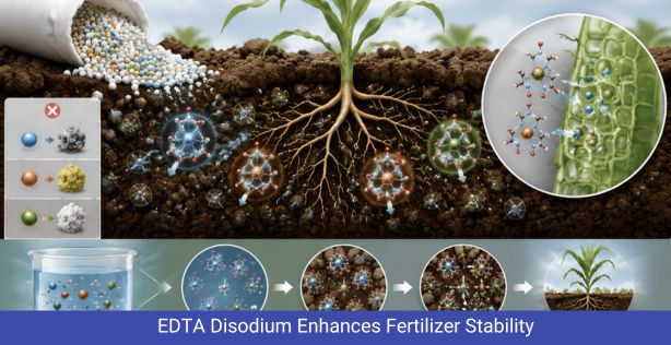 EDTA Disodium Enhances Fertilizer Stability