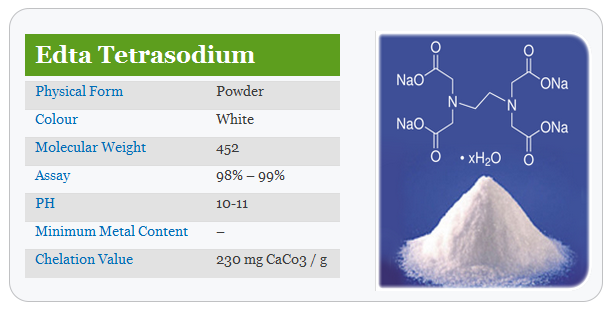 EDTA tetrasodium