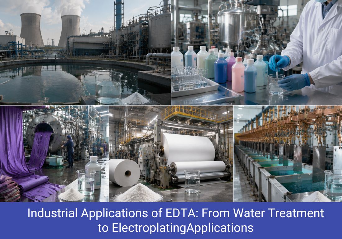 Industrial Applications EDTA Water Treatment Electroplating Applications